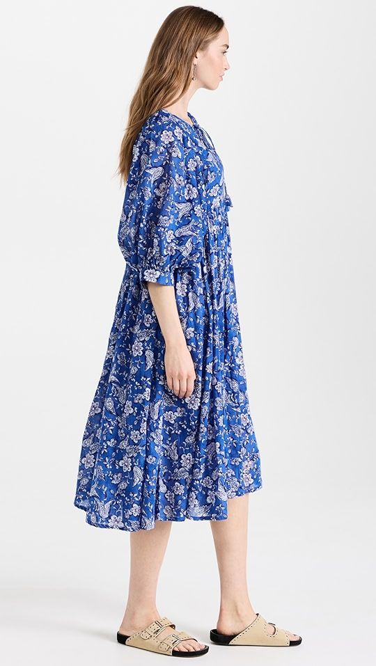Blouson Sleeve Midi Dress | Shopbop
