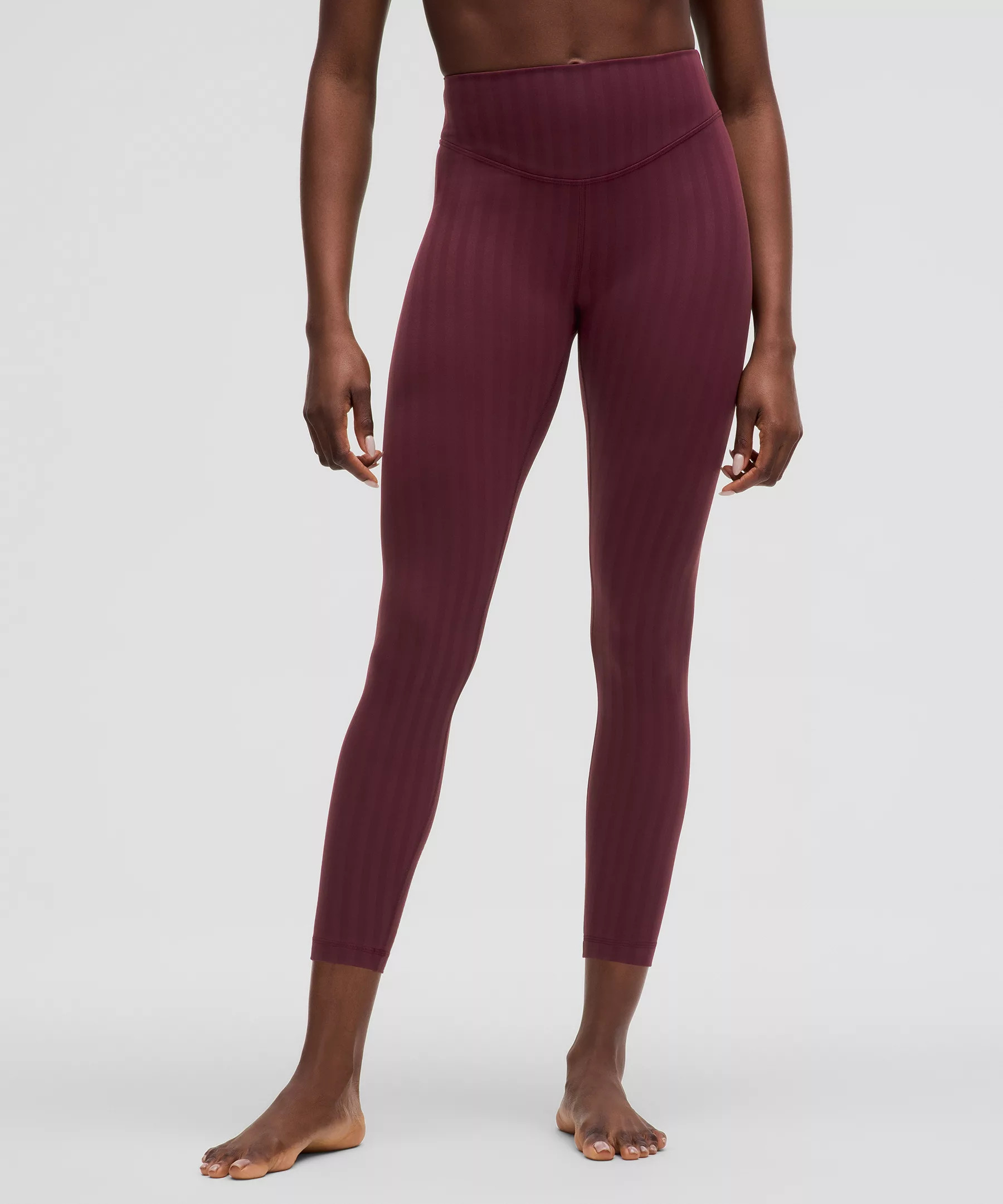 Wunder Under High-Rise Tight 25" *Tonal Stripe | Women's Leggings/Tights | lululemon | Lululemon (US)