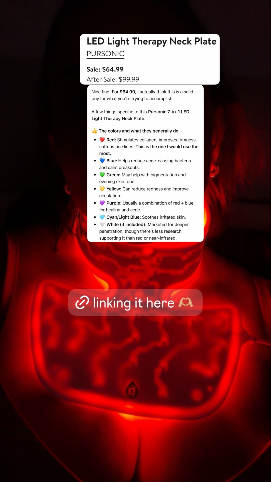 The obsession I have with red light therapy knows no bounds. Added this to my collection. Get it before goes back up in price.

#LTKselfcare #LTKdayinmylife #LTKfitnessgoals