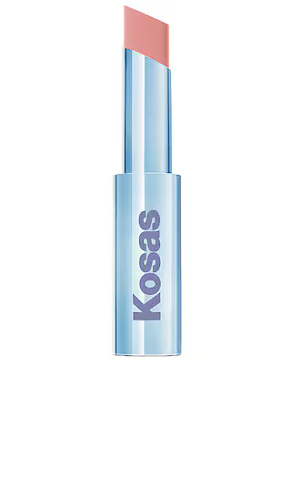 Kosas Wet Stick Moisture Lip Shine in Baby Rose. | Revolve Clothing (Global)