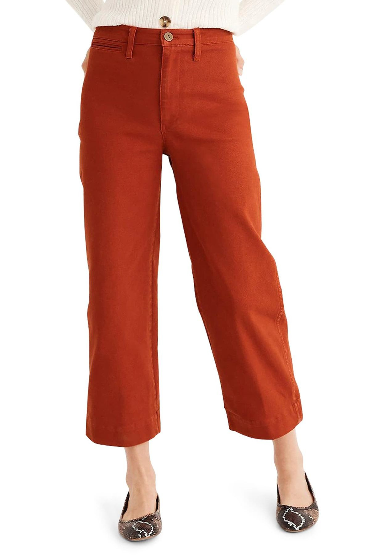 Slim Emmett Wide Leg Crop Pants (Regular & Plus Size) | Nordstrom Rack
