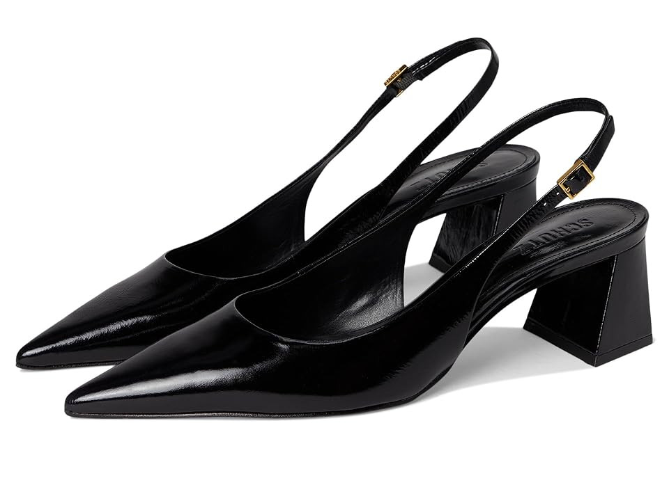 Schutz Rhonda Mid Women's Shoes Black : 8.5 M, Leather | Zappos