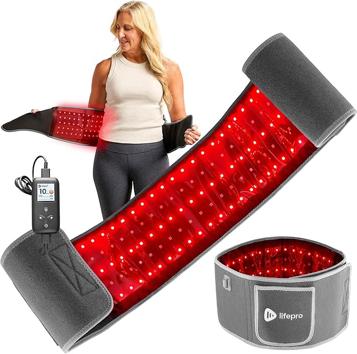 Lifepro Red Light Therapy Belt – Infrared Red Light Therapy for Body, Back Pain and Shoulder - ... | Amazon (US)