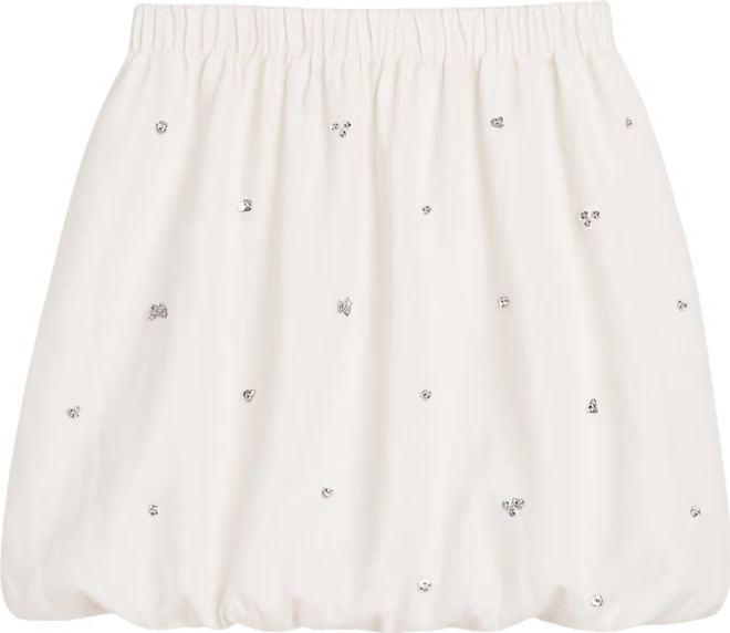 Women's Embellished Bubble-Hem Mini Skirt, Macy's Exclusive | Macy's