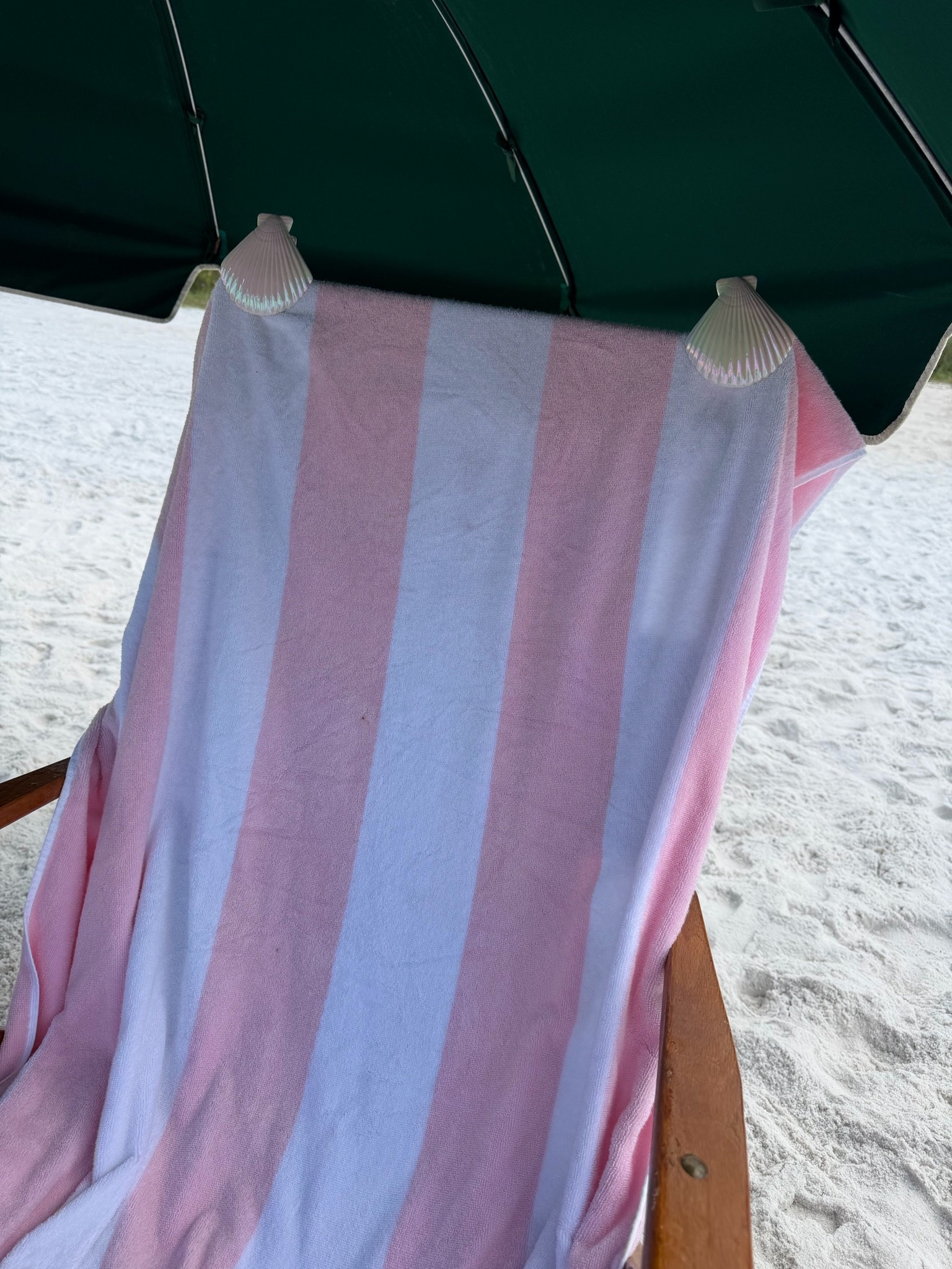 My new favorite beach combo, jumbo towel and cute towel clips 😍🐚🌊. Towel comes in more colors.

#LTKSeasonal #LTKSwim #LTKTravel