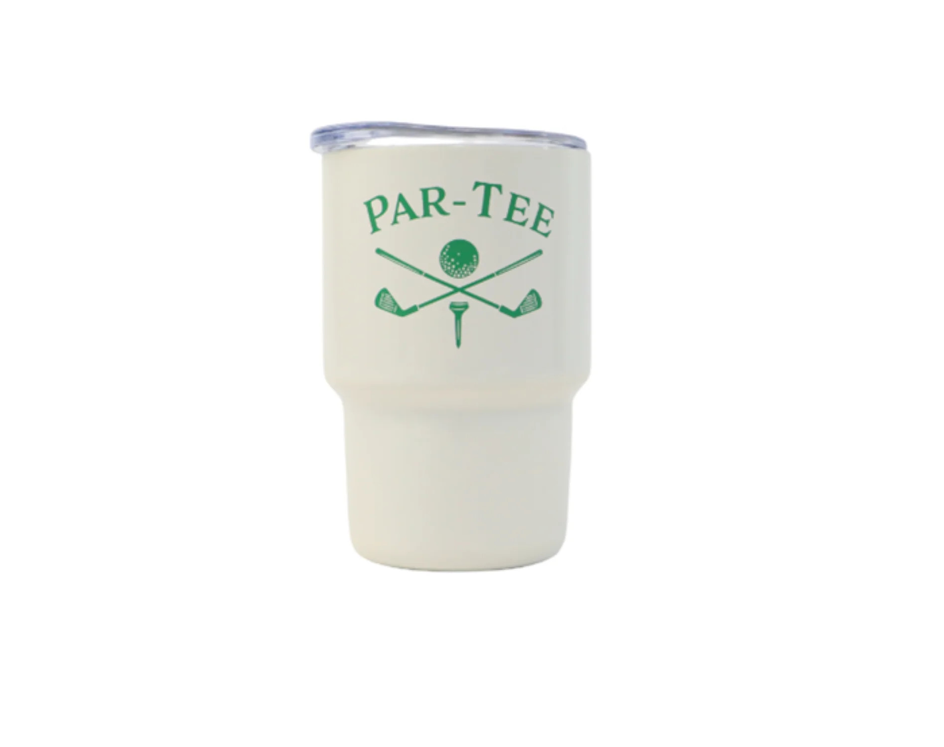 Par-Tee Stainless Steel Mini Tumbler, Green and White, 3 oz, Father's Day by Way To Celebrate - W... | Walmart (US)