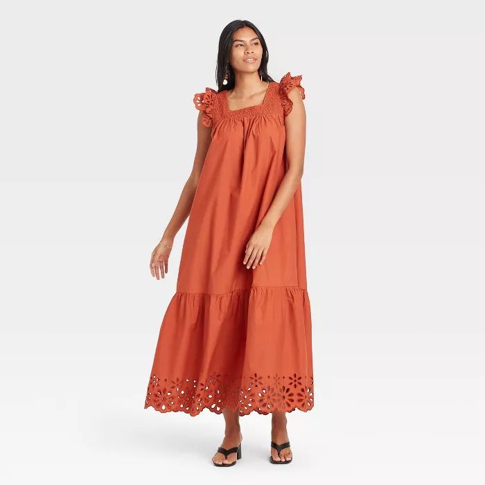 Women's Flutter Sleeveless Dress - A New Day™ | Target