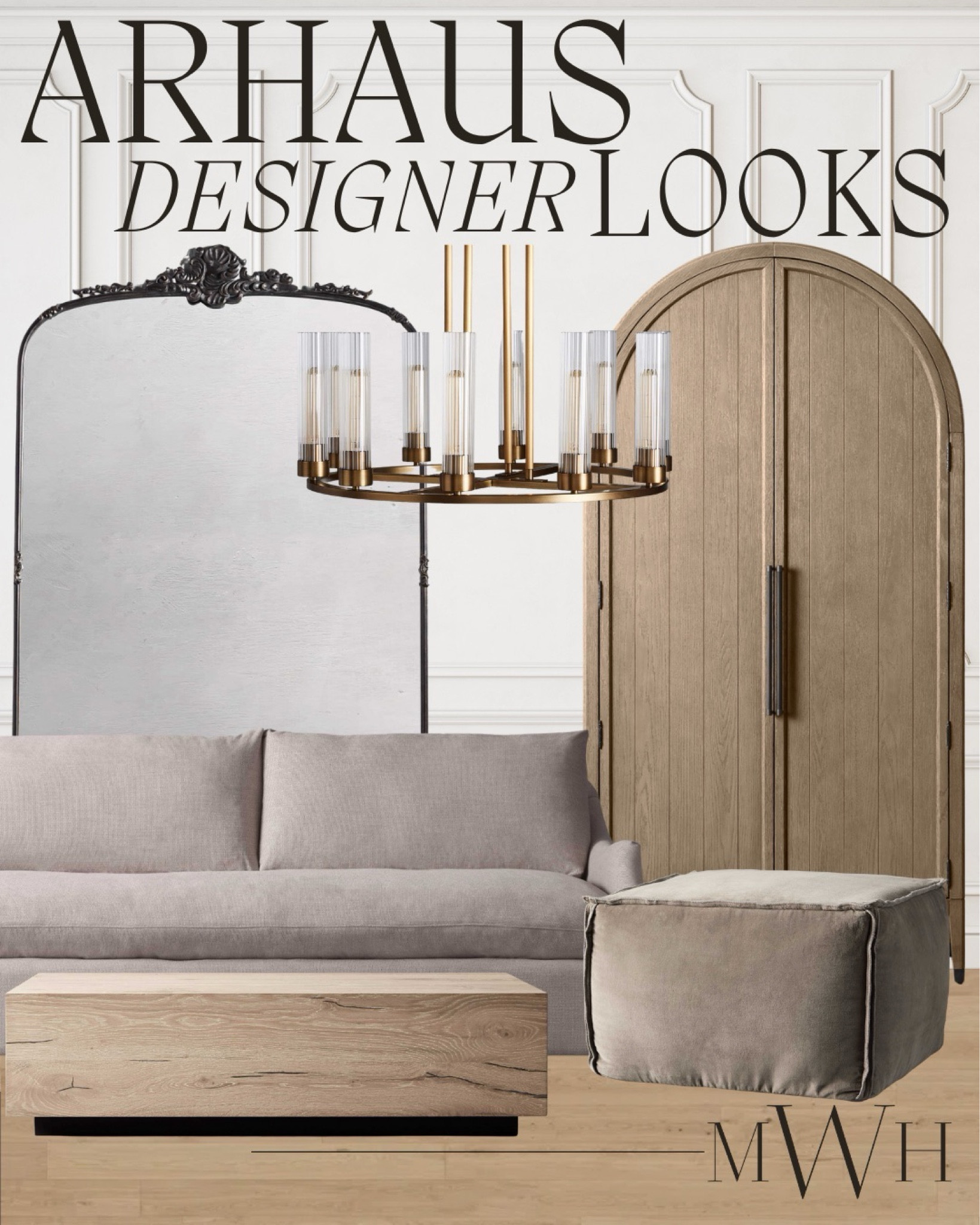 Amelie Grand Floor Mirror curated on LTK