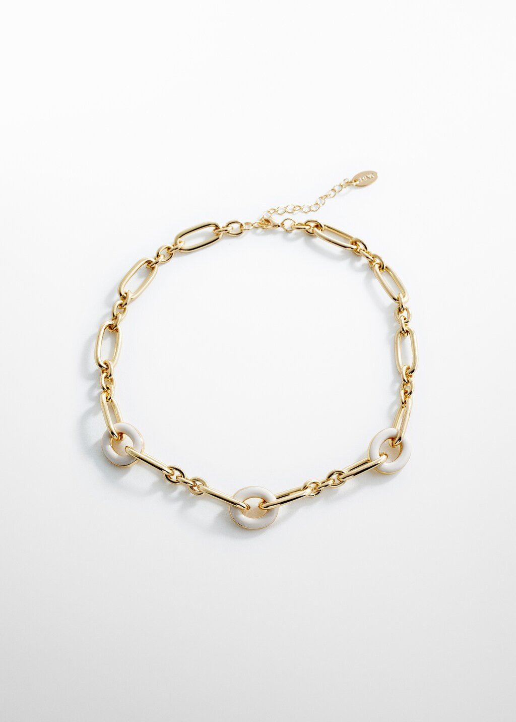 Combined hoops necklace | MANGO (US)