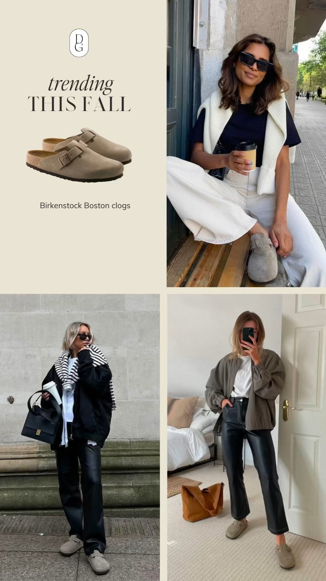 Birkenstock Clogs // Trending this Fall 🍁 

Fall 2023 trends, fall shoe trends, fall shoes, fall outfit ideas, early fall outfit ideas, fall trends 2023, fall sneakers, neutral fall outfit, Birkenstock clog outfit, Birkenstock Bostons, Birkenstock Boston clog, Birkenstock outfit fall

#LTKSeasonal #LTKstyletip #LTKshoecrush