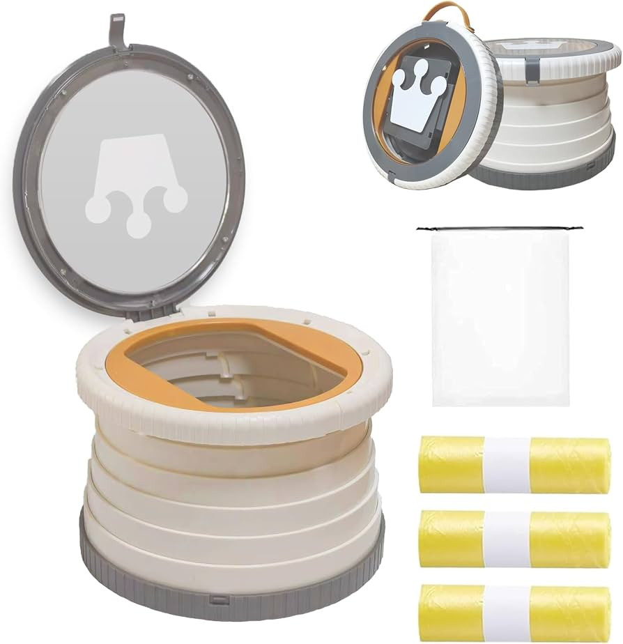 SunnySmile Portable Toilet for Kids,Portable Potty Seat for Toddler Travel,Travel Potty with Trav... | Amazon (US)