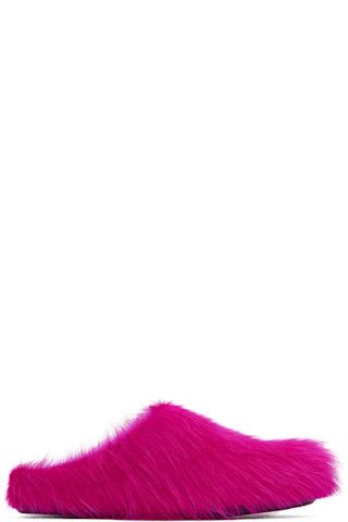 Pink Fussbett Sabot Slip-on Loafers | SSENSE