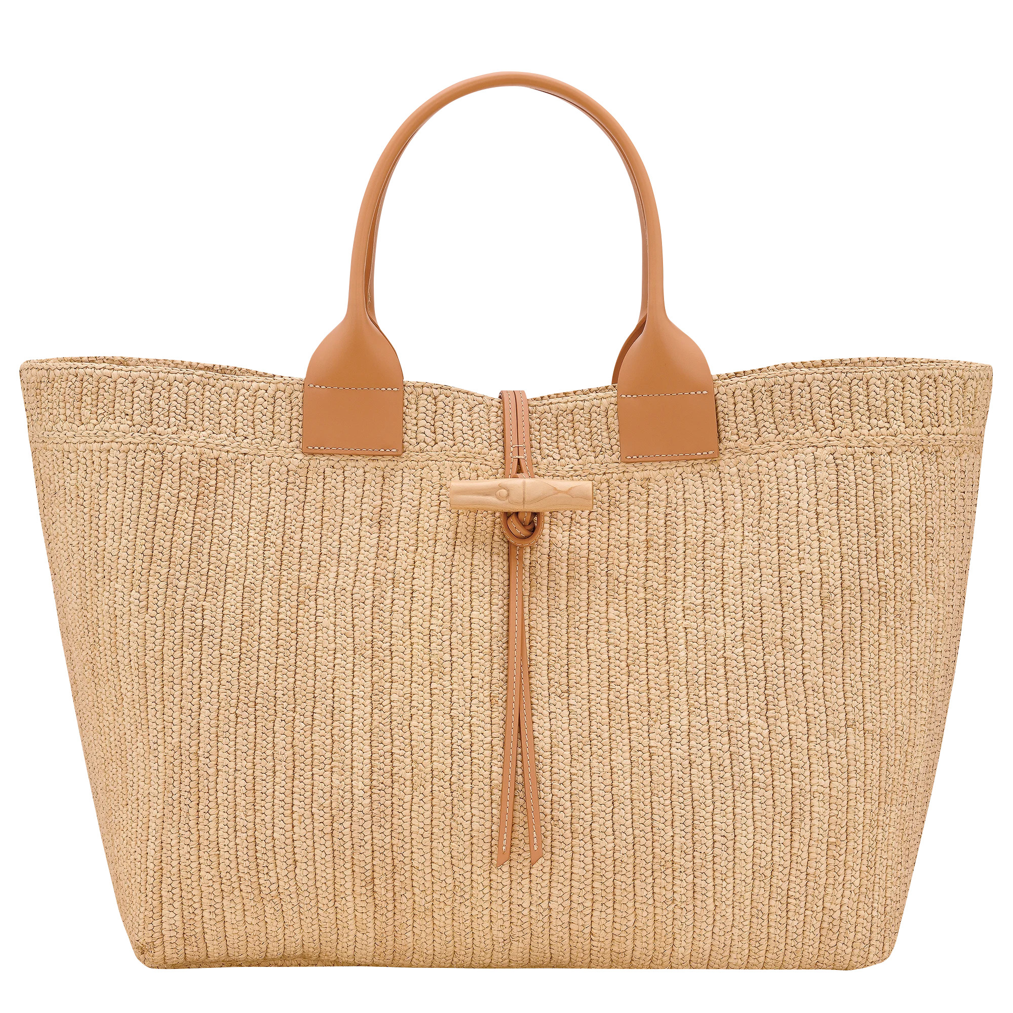 Sac cabas XL Le Roseau Toile - Végétal | Longchamp FR | Longchamp