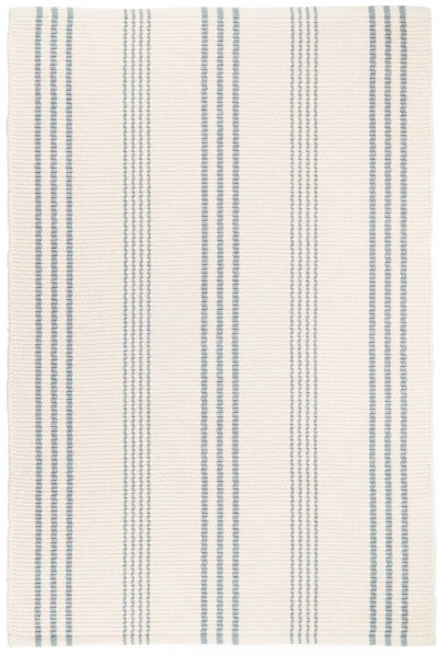 Swedish Stripe Handwoven Cotton Rug | Annie Selke