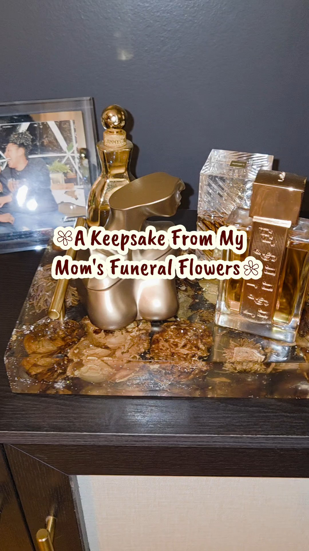 I Turned My Mom's Funeral Flowers Into a Beautiful Perfume Tray 💐

#LTKdayinmylife