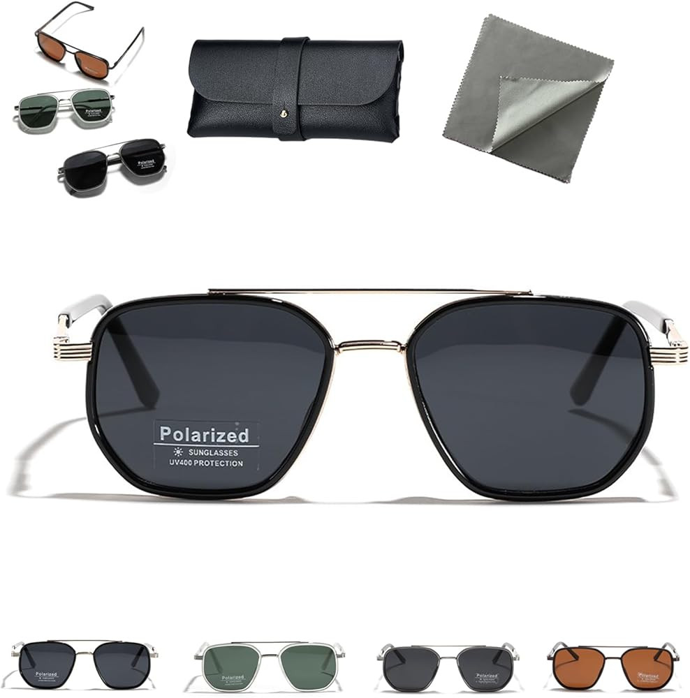 Zen Zest Sunglasses, Zenzest Polarized Square Sunglasses Womens Geometric Frame, Trendy Fashion G... | Amazon (US)