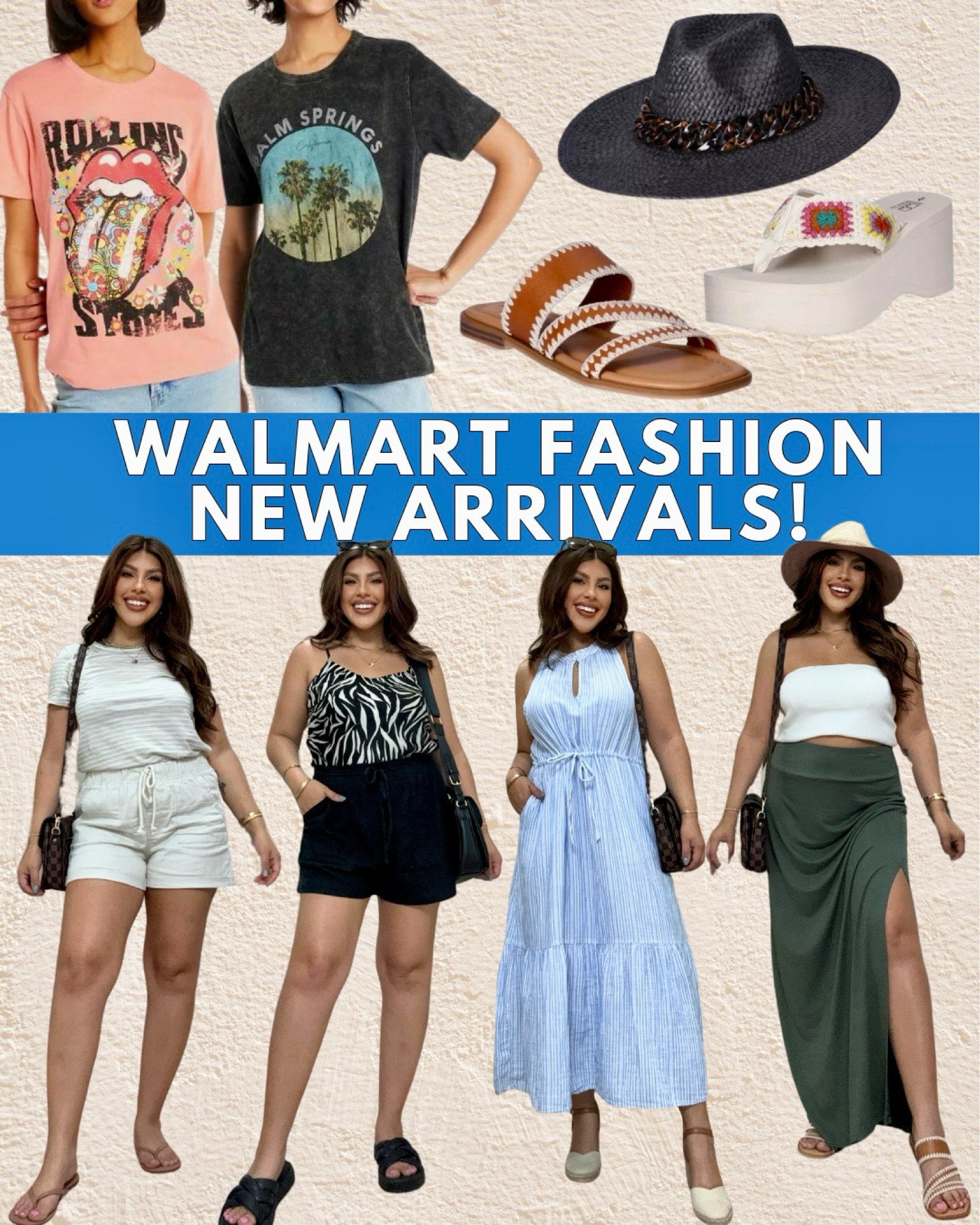 Time to give your summer wardrobe a fresh new look with @walmartfashion #walmartpartner #walmartfashion
•
They've got everything you need, from cool tees to comfy shorts. RUN, 'cause these must-have items are sure to sell out! 