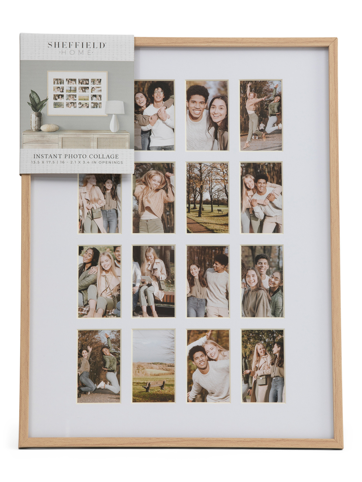 13.5x17.5 Matted To 16 2x3.5 Instaphoto Wall Picture Frame | TJ Maxx