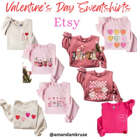 Valentine’s Day
Valentine  sweatshirts 
Valentine graphic sweatshirts 
Valentine’s outfit 

#LTKsalealert #LTKSeasonal #LTKfindsunder50
