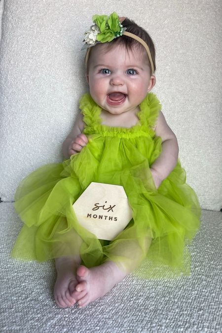 Perfect baby dress for milestone pictures, a birthday or even an event! It comes in many colors too!

#LTKunder50 #LTKbaby #LTKkids