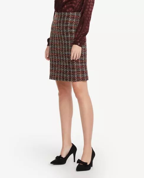 Tweed A-Line Skirt | Ann Taylor Factory