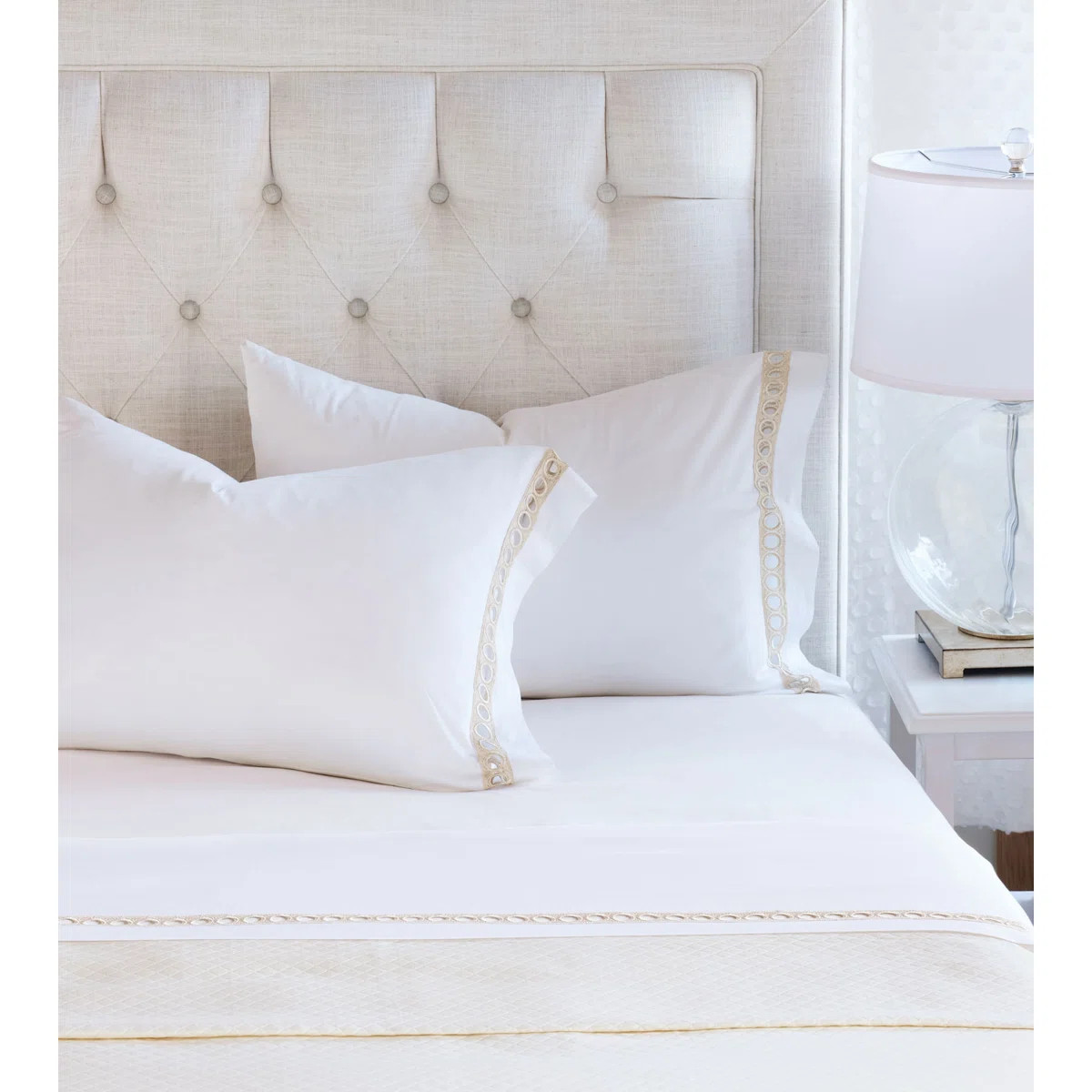 Celine 300 Thread Count Egyptian Certified Cotton Sheet Set | Perigold