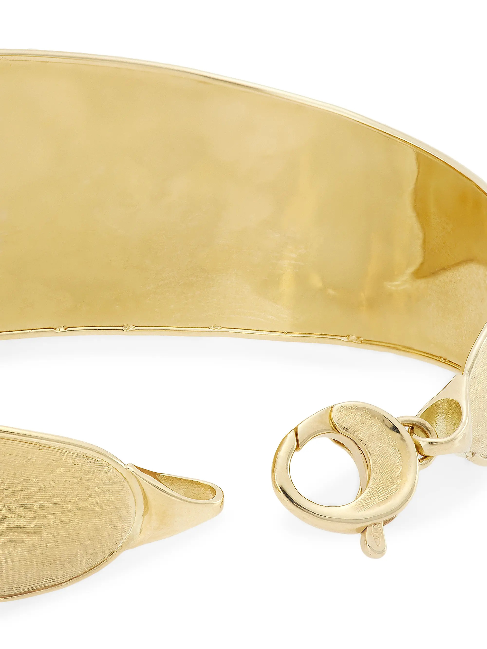 Lunaria 18K Yellow Gold Bangle | Saks Fifth Avenue