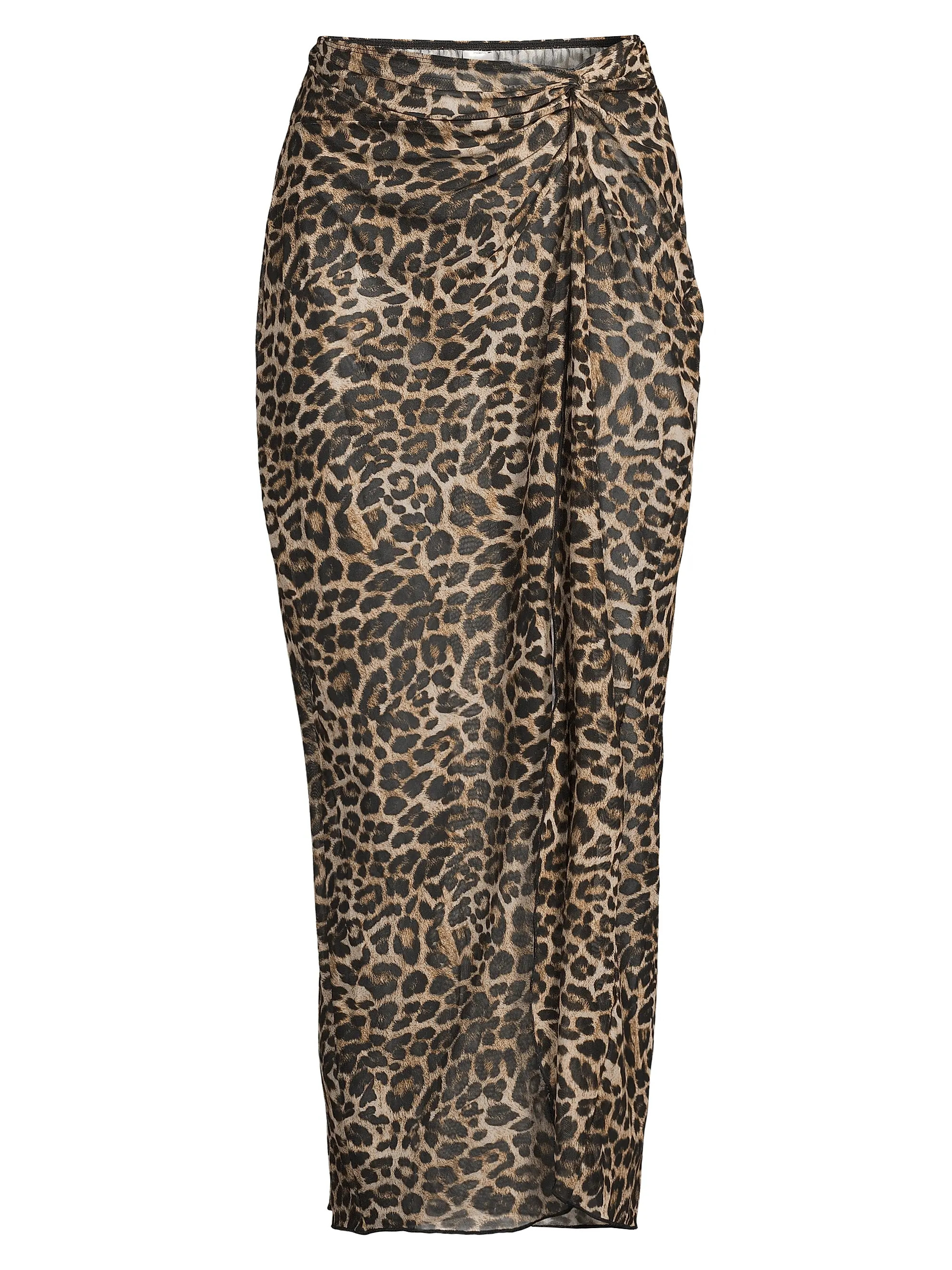 Lori Leopard Print Maxi Sarong Skirt | Saks Fifth Avenue