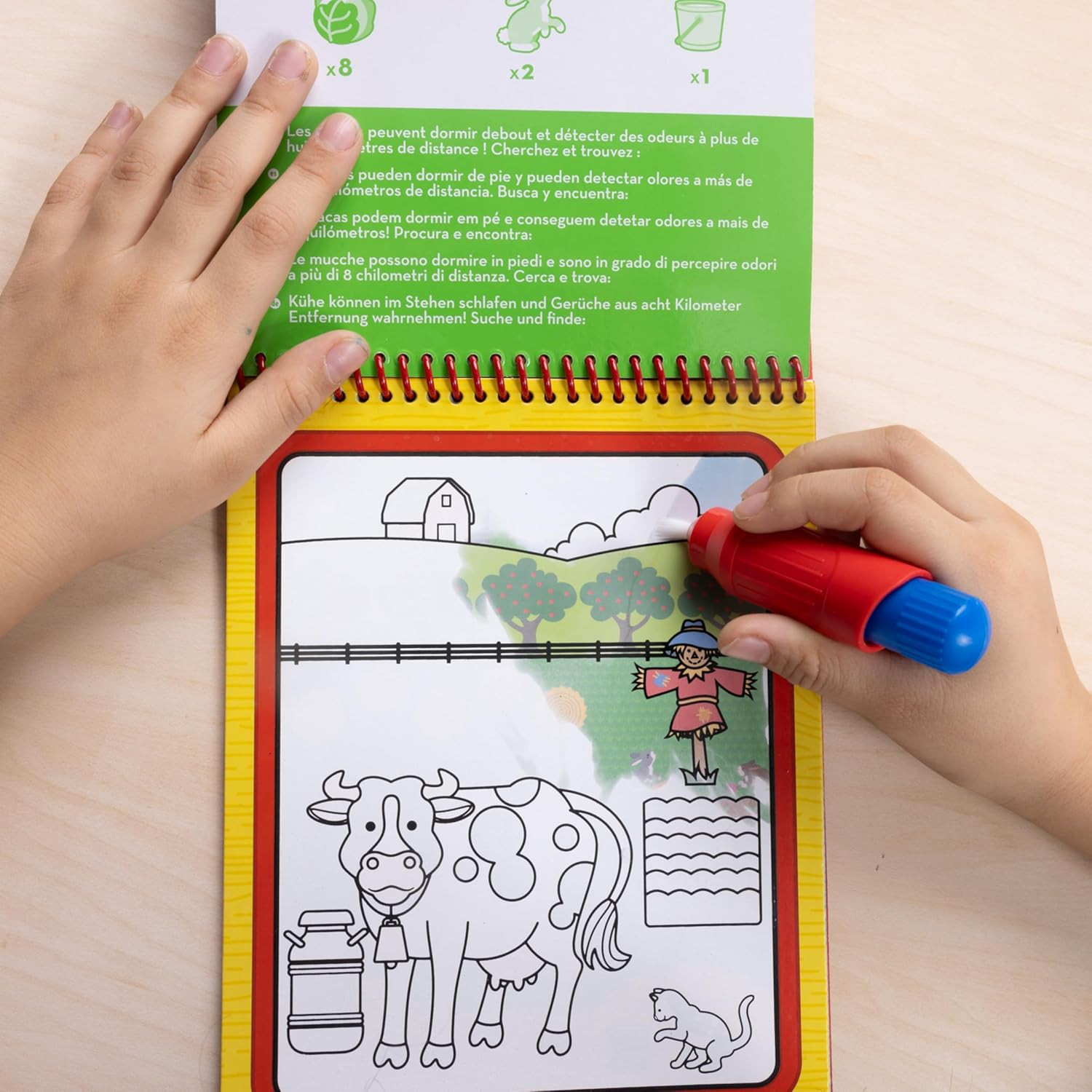 Melissa & Doug Water Wow! On The Farm - Stocking Stuffers, Children's Paint , Activity Books For ... | Amazon (US)