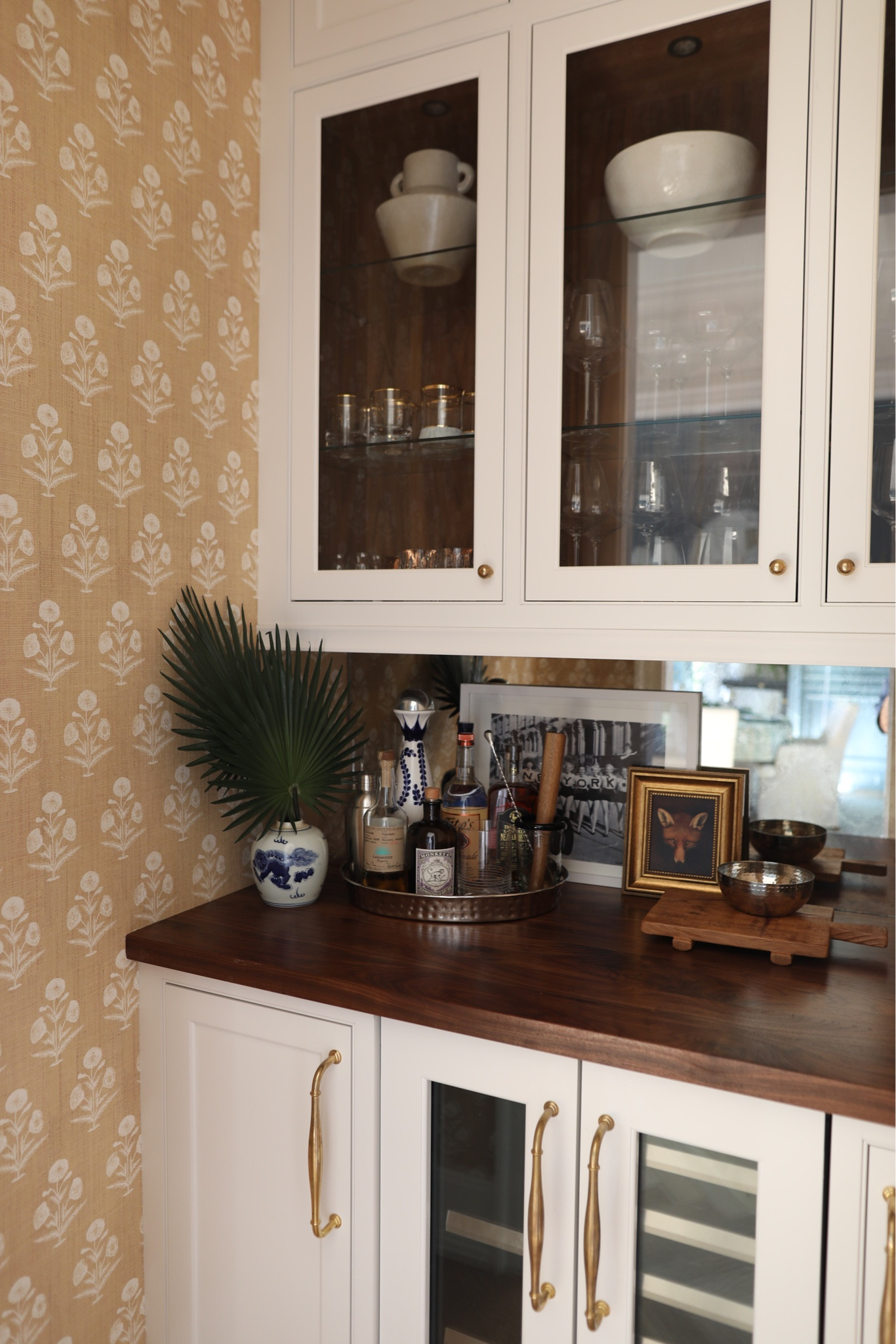 Bar paper can’t be linked it from Casabranca 
Polls and knobs are from  Classic Brass
Faucet is ROHL


#LTKParties #LTKHome #LTKSeasonal