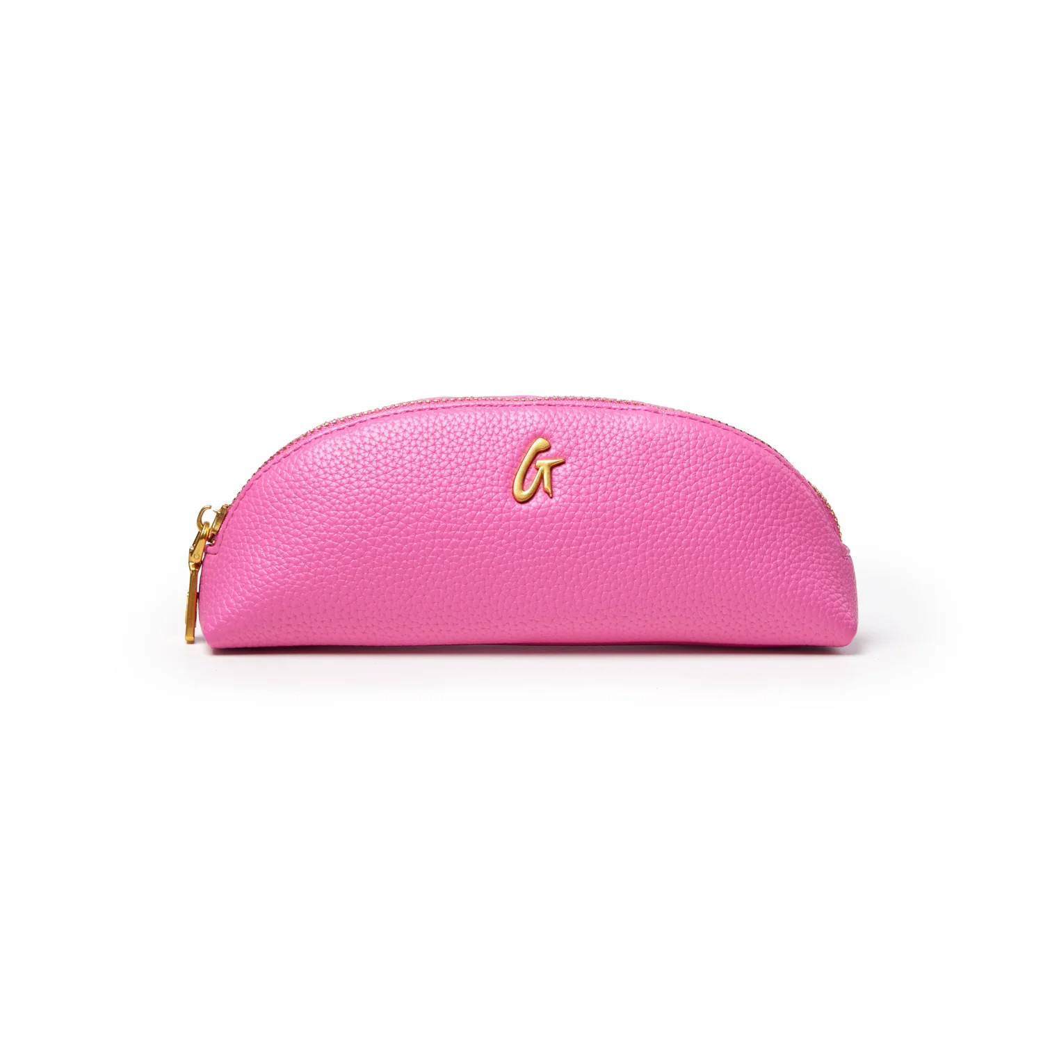 PEBBLE PENCIL POUCH - HOT PINK | Glam-Aholic Lifestyle