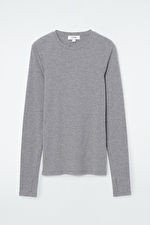 SLIM LONG-SLEEVE TOP | COS UK