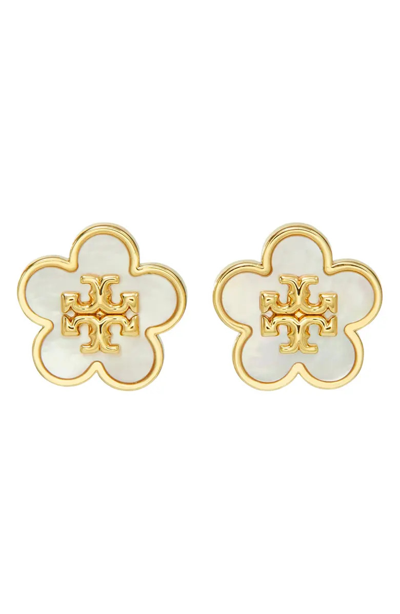 Tory Burch Flower Stud Earrings | Nordstrom | Nordstrom