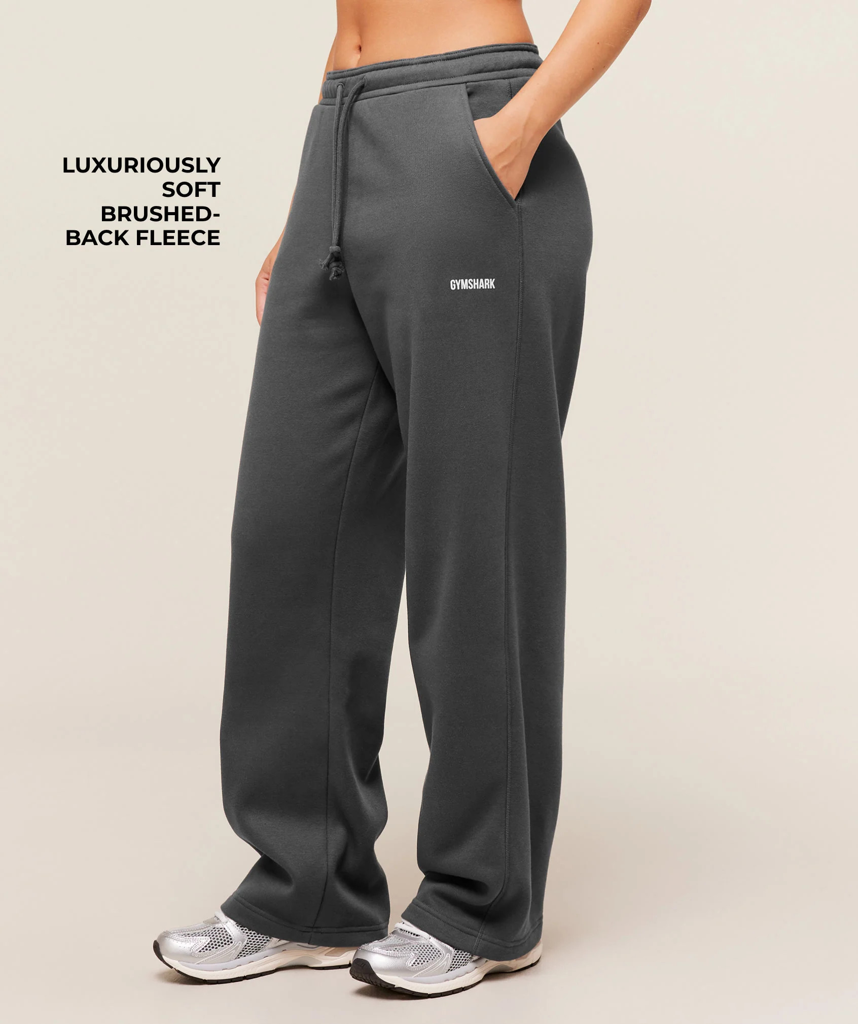 Cosy Luxe Straight Leg Regular Joggers | Gymshark US