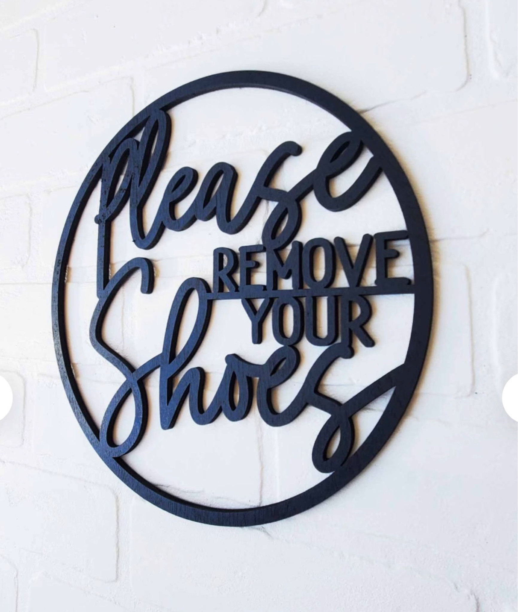 This sign is the perfect way to introduce your shoe free home to your guests. Available in multiple sizes #homedecor 

#LTKFind #LTKhome #LTKstyletip
