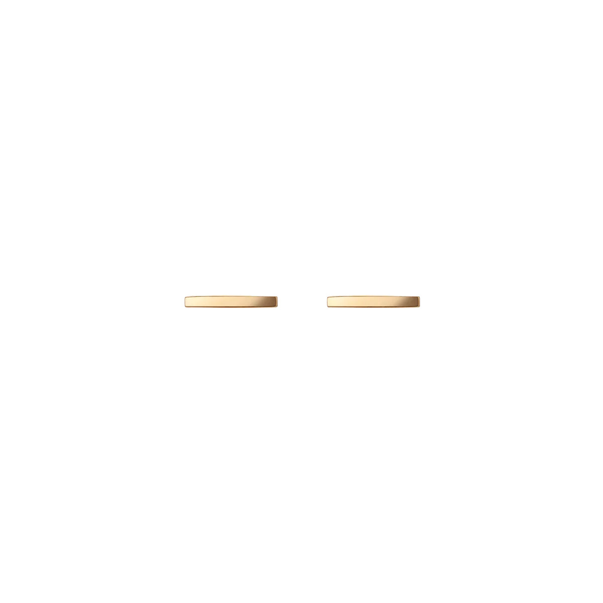 Midi Gold Bar Earring | AUrate New York