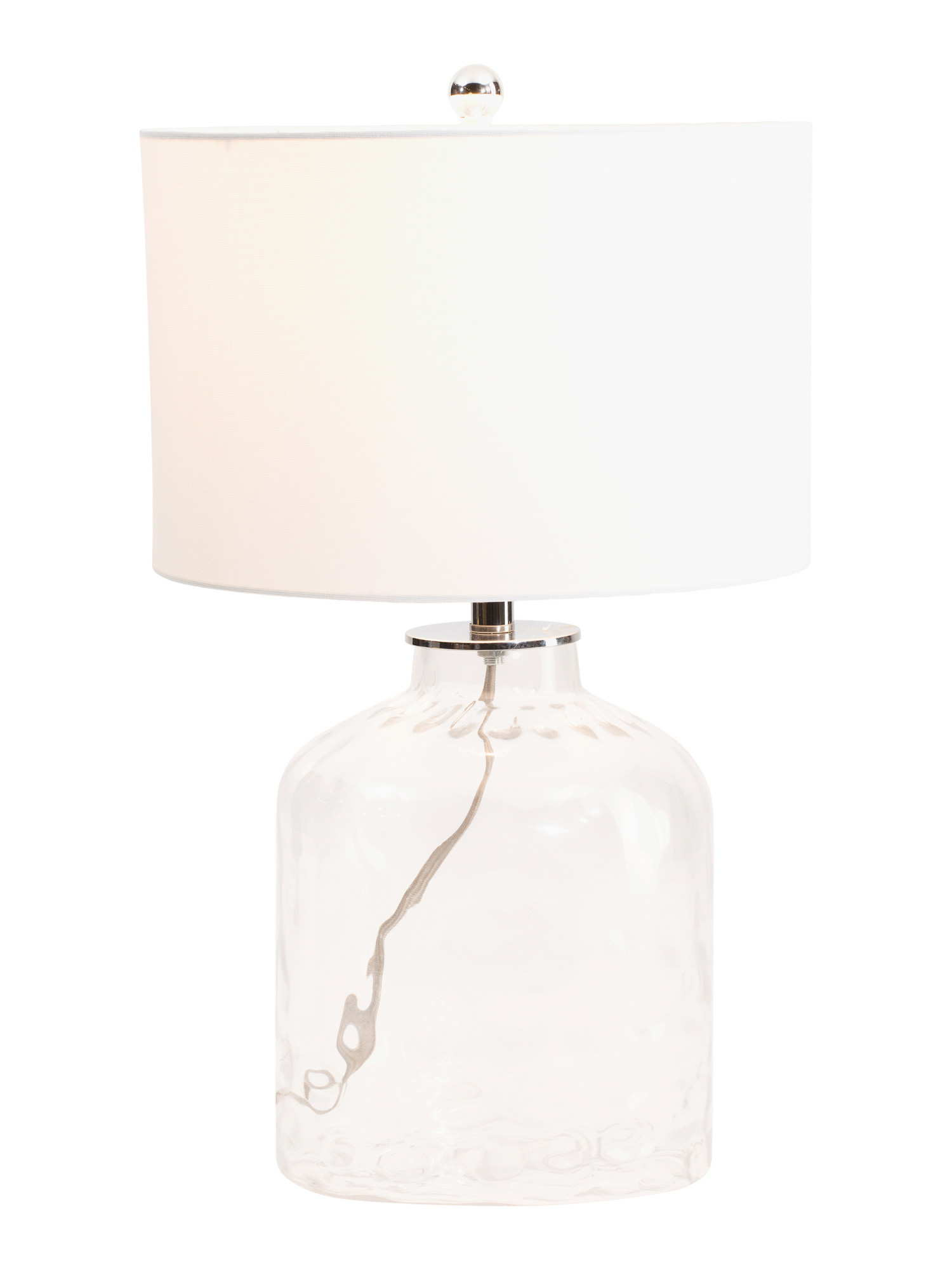 23in Julen Glass Table Lamp | Furniture & Lighting | Marshalls | Marshalls