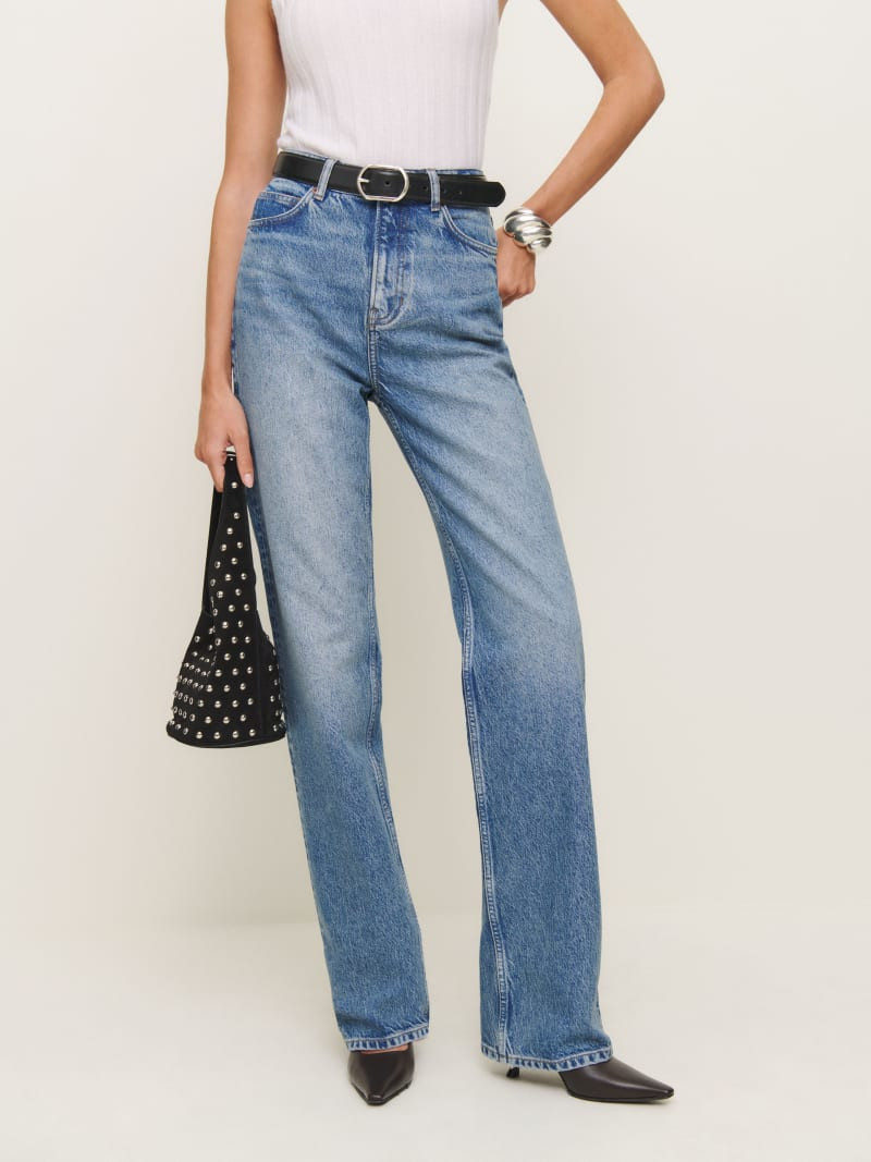 Wilder High Rise Wide Leg Jeans | Reformation (Global)