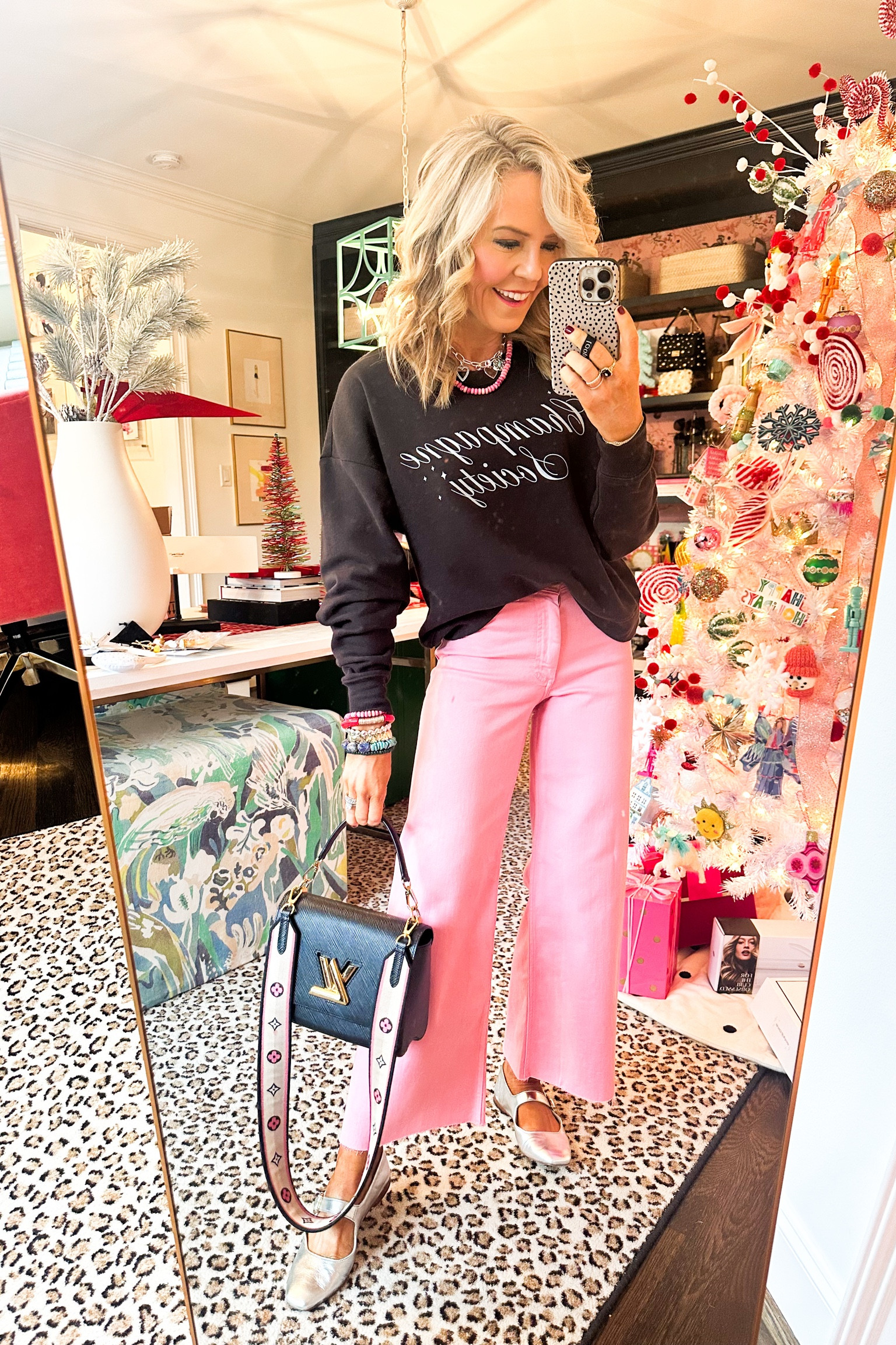 the cutest anthro attire = wearing size 24 in jeans and size XS in sweatshirt! 

#LTKHoliday #LTKStyleTip #LTKSeasonal