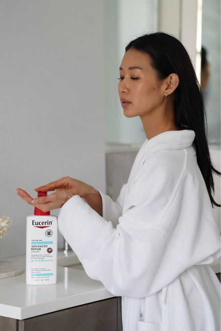 #ad Prepping my winter skin with ultimate hydration for spring and summer days with @EucerinUS Advanced Repair Lotion from @Target. It helps keep my skin hydrated for up to 48 hours, no reapplying necessary. Shop this at #Target below! #GoBeyondSkincare #ExpectMoreWithEucerin #TargetPartner #ltkfindsunder25 

#LTKover40 #LTKbeauty