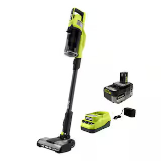 ONE+ HP 18V Cordless Pet Stick Vacuum Cleaner Kit with 4.0 Ah HIGH PERFORMANCE Battery and Charge... | The Home Depot