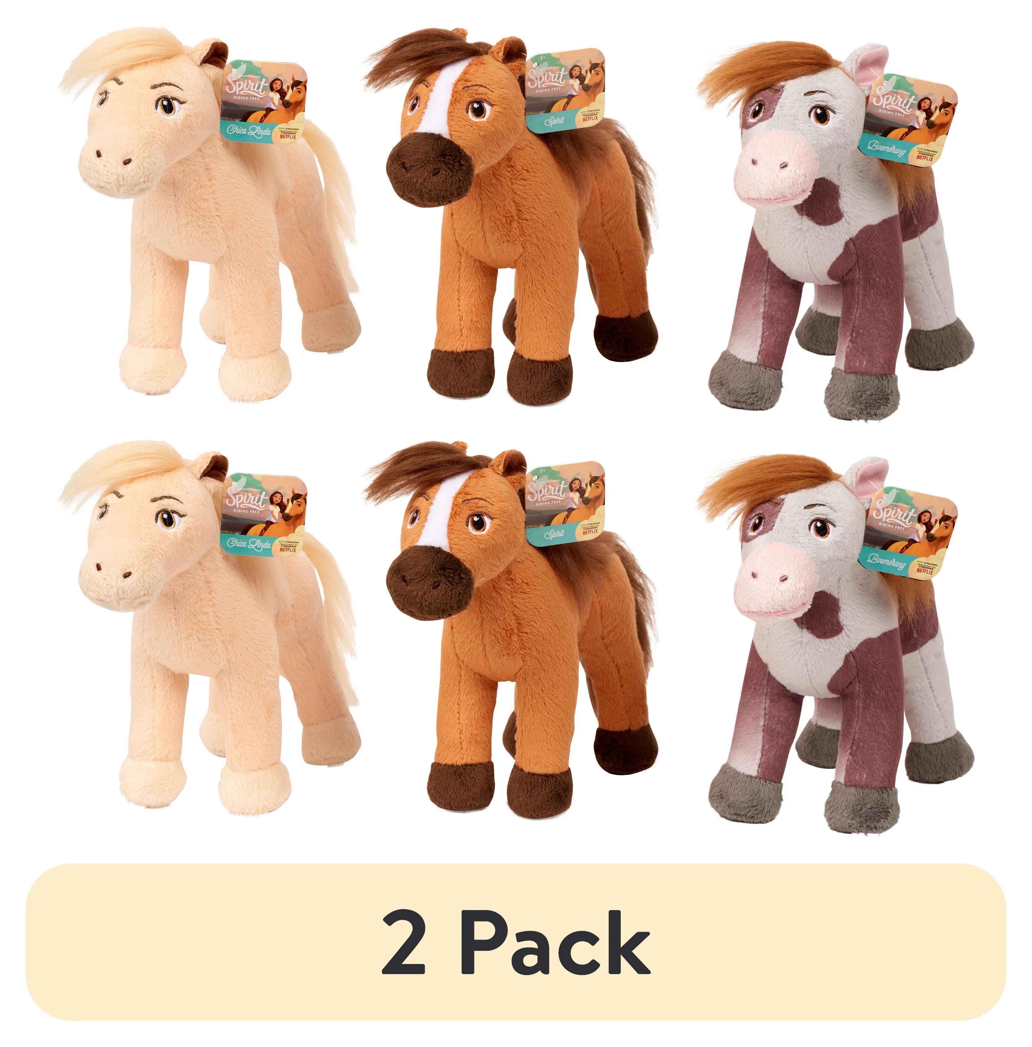 (2 pack) DreamWorks Spirit Riding Free Bean Plush 3-Pack,  Kids Toys for Ages 3 Up, Gifts and Pre... | Walmart (US)