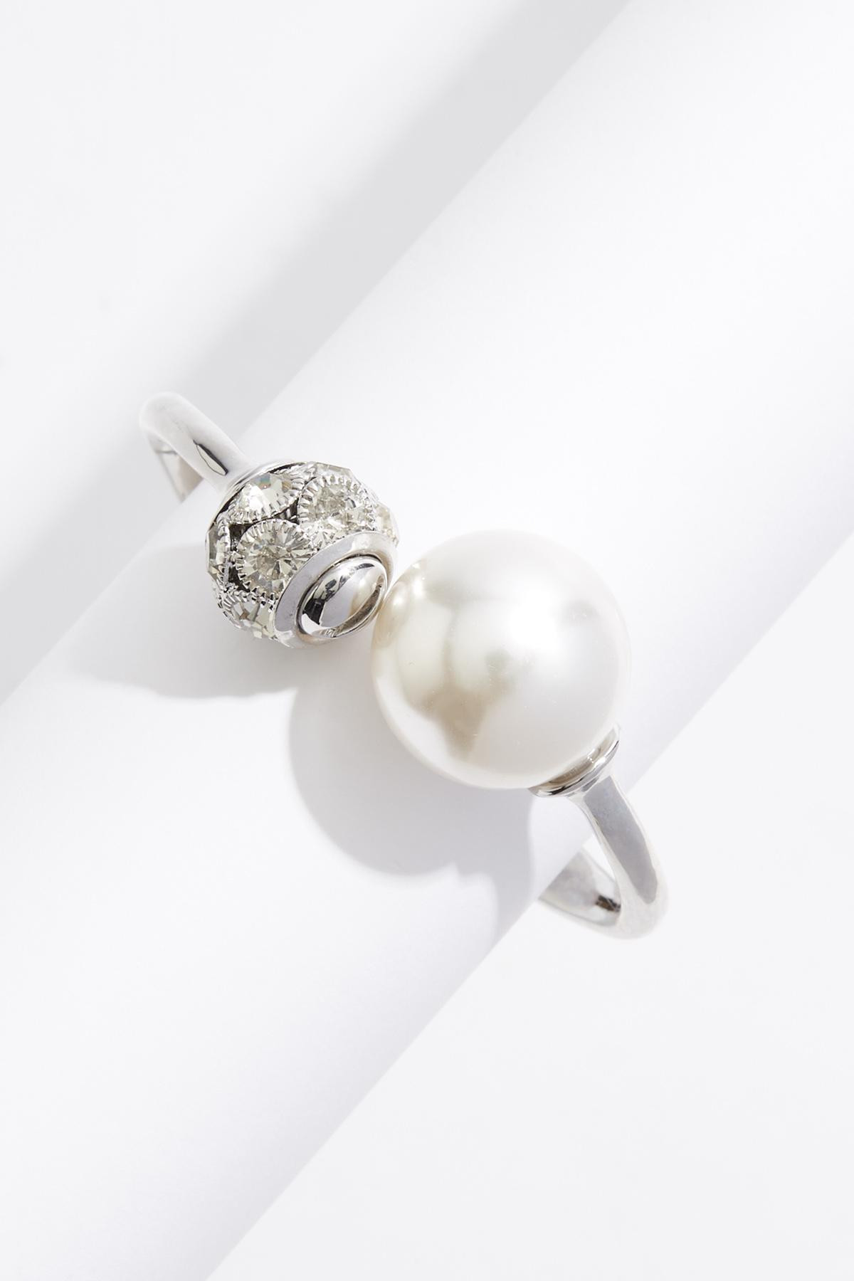 Oversized Pearl End Cuff Bracelet | Cato Fashions