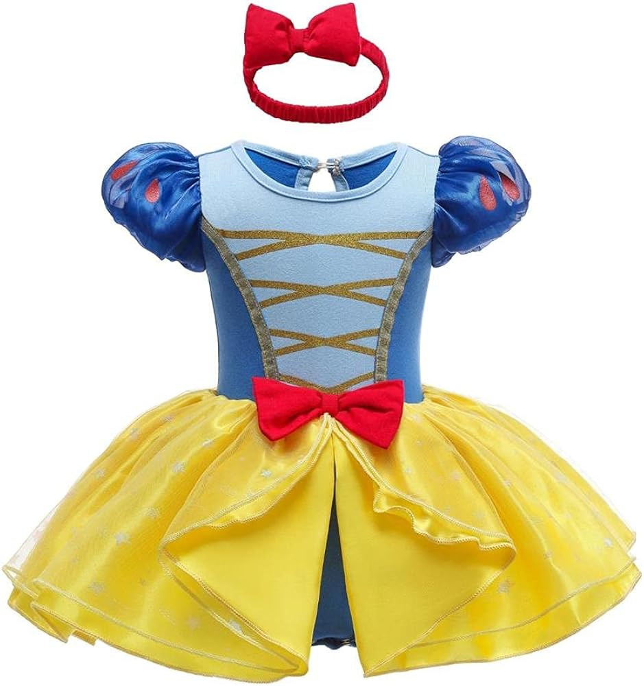 Dressy Daisy Disfraz de princesa para bebé, disfraz de tutú de tul para cumpleaños, Halloween,... | Amazon (US)