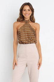 Riki Top - Chocolate Brown | Petal & Pup (US)