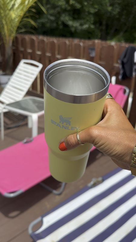 Ice flow flip straw @stanley_brand tumbler is leak proof! I love the handle on them too! Perfect to throw in your bag and go! #stanleypartner 



#LTKSeasonal #LTKFitness #LTKTravel