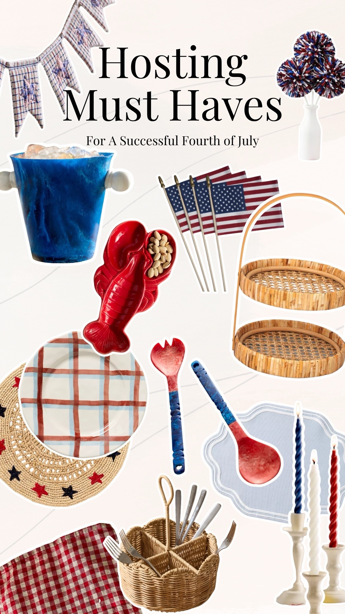 Hosting must haves for your Fourth of July weekend! So many cute finds! 


Home decor, rattan, holiday weekend, summer selects, red white and blue

#LTKSeasonal #LTKHome