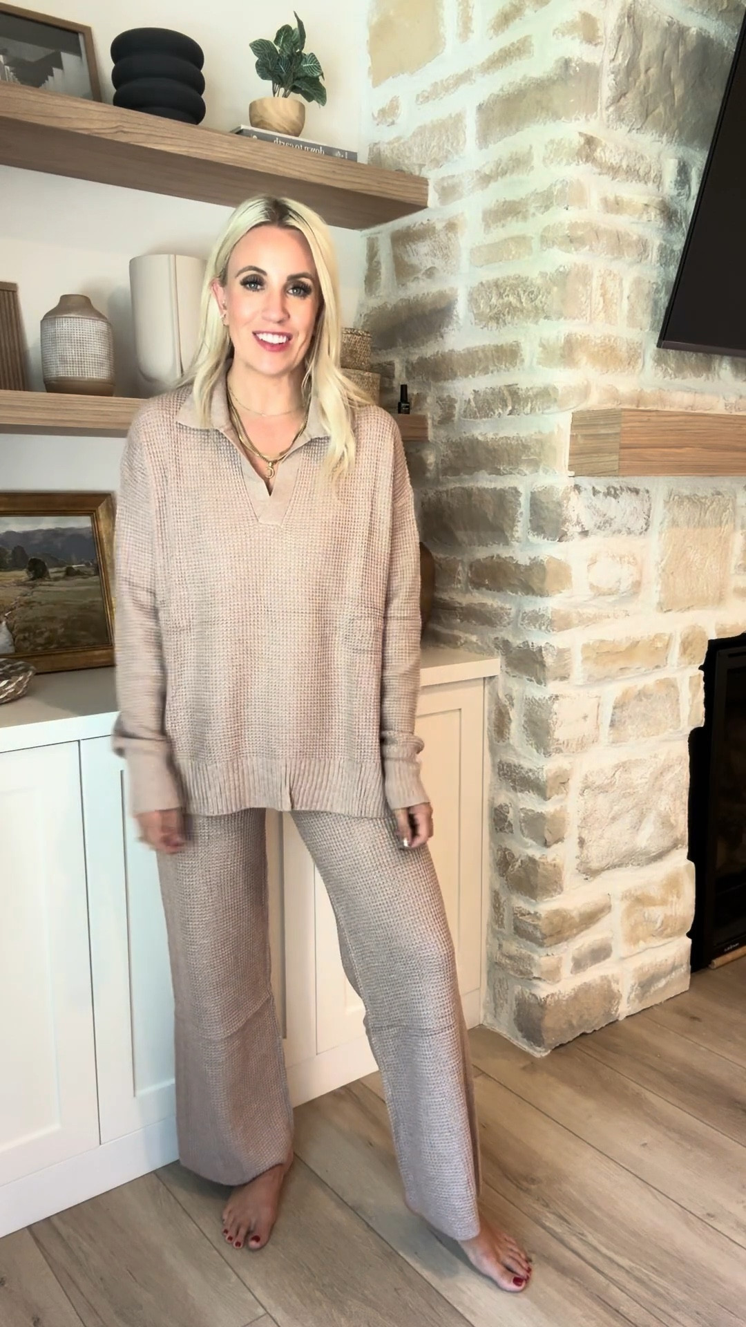 Amazon waffle lounge set on sale for Black Friday! I’m in a size medium 

#LTKSaleAlert #LTKFindsUnder50 #LTKStyleTip