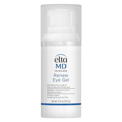 EltaMD Renew Eye Gel, Serum for Dark Circles and Puffiness, Under Eye Serum for Face, Anti Aging, Minimizes Fine Lines and Wrinkles, 0.5 oz Pump | Amazon (US)