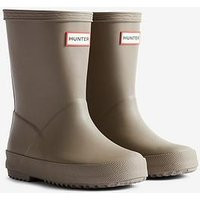Hunter Kids First Wellington Boot - Kettle in Grey | Very Ireland